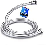 GRIFEMA 1.5m Shower Hose Anti-Kink with Brass Connectors Universal G1/2"