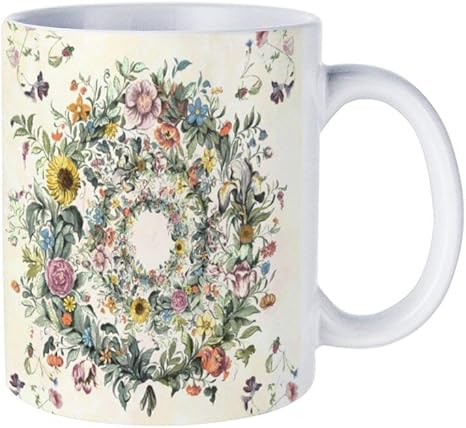 Amazon Co Jp 花輪マグカップ おしゃれ セラミック コーヒーマグ 創意コップ かわいい ティーカップ 330ml ホーム キッチン Amazon Co Jp 花輪マグカップ おしゃれ セラミック コーヒーマグ 創意コップ かわいい ティーカップ 330ml ホーム キッチン