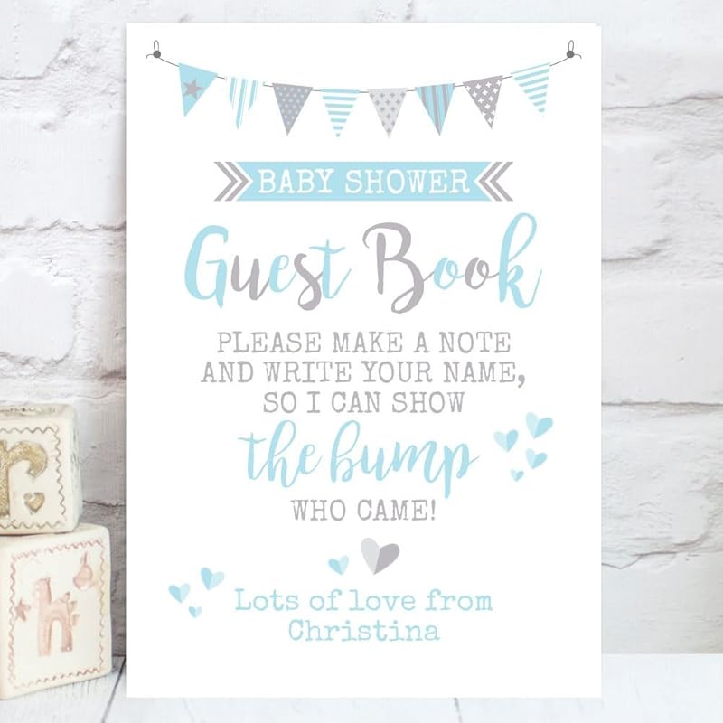 the baby guest book