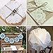 VIPITH 72 Pieces White Round Lace Paper Doilies Cake Packaging Paper Pad for Party or Wedding Tablewear Decoration, 6.5 Inch, 8.5 Inch, 10.5 Inch