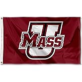 Massachusetts Minutemen Wordmark Logo Large Grommet Banner Flag
