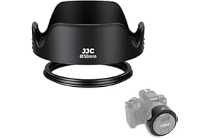 JJC 58mm Tulip Flower Lens Hood Accessories for Canon EOS Rebel T7 T6 T8i T7i T6i T5i SL3 SL2 90D 80D 77D Camera with EF-S 18