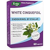 Evalar White Cinquefoil Potentilla Endokrinol Herb 60 Caps Altai Siberia