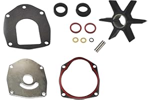 UanofCn 8M0100526 Water Pump Impeller Kit for Mercury Marine Outboard 35-300 HP and MerCruiser Alpha one Gen 2 Sterndrives Replaces 47-8M0100526 Sierra 18-3265