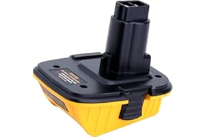 GENERIC DCA1820 Adapter Compatible with 18V Battery Tools, Compatible with 20V Max Lithium Battery DCB203 DCB204 to 18V XRP NiCad NiMh Batteries DC9096