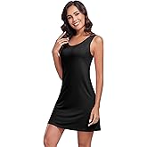 VintageClothing Womens Full Slip Tank Top Dress Soft Slip Under Dress Wide Straps Lingerie Nightgown