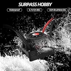GoolRC 120A Brushless ESC Waterproof Electric Speed