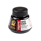 Speedball 2-Ounce India Ink, Super Black
