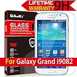 Anoke® Samsung i9060 i9082 Tempered Glass Front LCD Screen Protectors 9h Hardness, 2.5d Rounded Edges, 0.3mm Thickness for Samsung Galaxy Grand Neo I9060 Samsung Galaxy Grand Duos i9082 i9080 GT-I9082 new