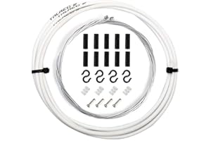 TRLREQ Universal Bicycle Shifter Cable Housing Set for Shimano Sram Derailleur/MTB Road Bike