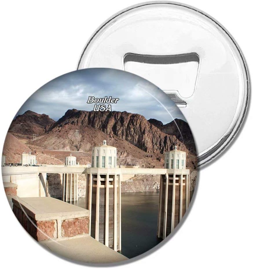 Weekino Fridge Magnets USA America Hoover Dam Boulder Bottle Opener Beer Magnet Travel Souvenir Collection Gift