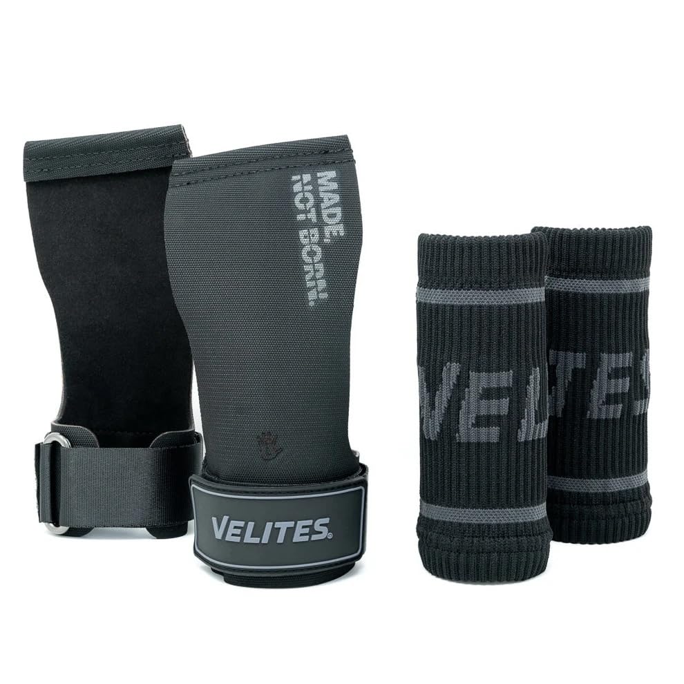 Velites All Terrain Crossfit Griffschutz, ohne Löcher, Größe M, Schwarz