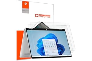 YINOVEEN 2 Pack Anti Glare Screen Protector for HP OmniBook 5 Flip 2-in-1 14" (14-fp0000) Laptop,5H,Anti-Scratch,Reduce Eyes 