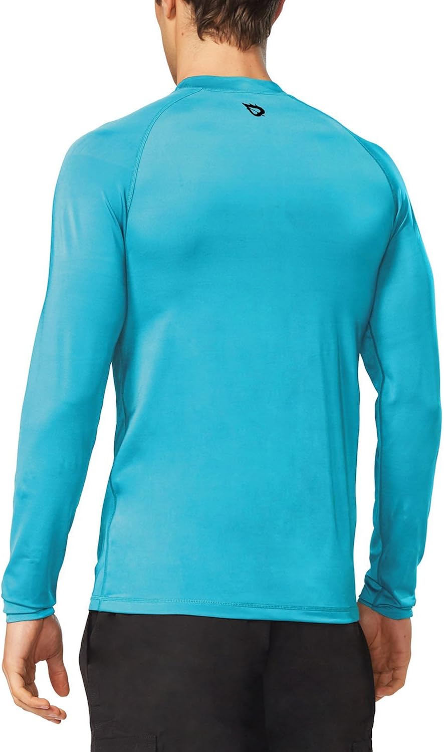 BALEAF Men's Long Sleeve Rashguard Sun Protective Swim Shirt UPF 50+: Clothing
