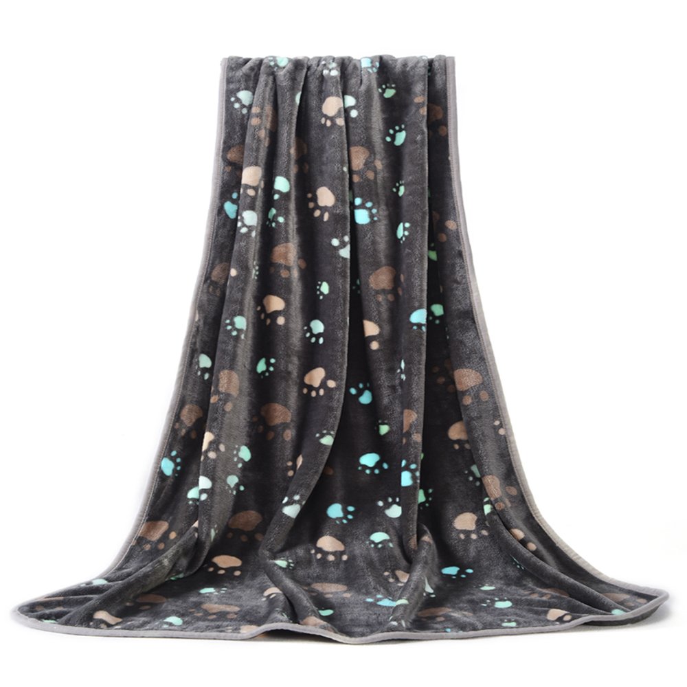 Allisandro Premium Fluffy Durable Dog Blanket, Soft and Warm Fleece Cat Puppy Throw for Small