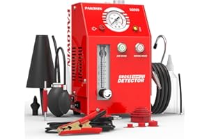 Pakowin Automotive Smoke Machine Leak Detector - 12V DC Vacuum EVAP Smoke Tester for Pipe System Multi-Function