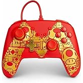 PowerA Enhanced Wired Controller for Nintendo Switch - Golden M