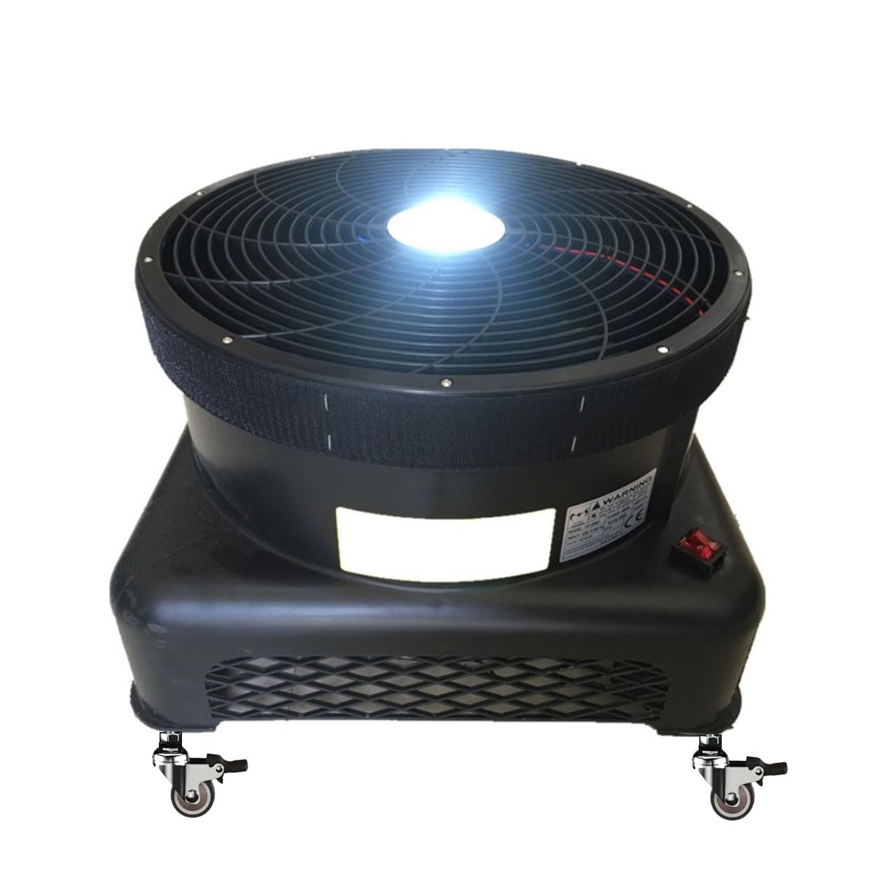 Photo 1 of 18-Inch LED Air Blower for 18ft/20ft Inflatable Tubemen Dancers (Power 1100W) High-Performance Weather-Resistant Easy Setup Best for Wacky Waving Guy Outdoor Advertising Tool for Boosting Foot Traffic