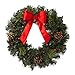 Resinta 6 Pack Red Velvet Christmas Bow for Holiday Christmas Decoration or Home Décor, 10 Inch by 16 Inch (6)