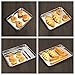 Baking Sheet Cookie Sheet 3-Piece, Bastwe Commercial Grade Stainless Steel Baking Pan, Crafted Professional Bakeware Oven Tray, Healthy & Durable & Rustproof & Easy Clean & Dishwasher Safe