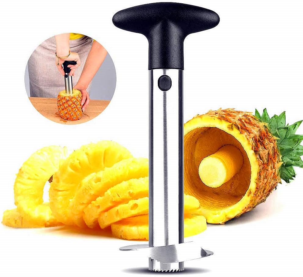 Sinzau Pineapple Corer, Newness Pineapple Slicer, Upgraded, Reinforced