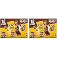 Keebler On-The-Go Fudge Stripes Cookies, 12 Count (Pack of 2)