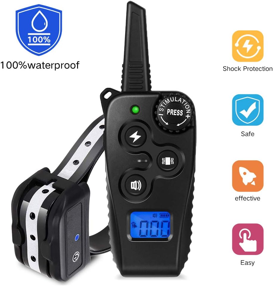 Reviews VINSIC Dog Training Collar with Remote, Rechargeable Shock