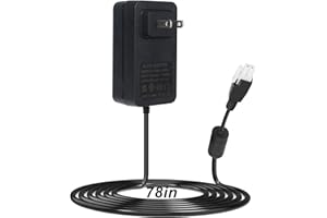 LOJIRAZ 12v 2a Adjustable Desk Power Cord Replacement for Single Motor Standing Desk Input Power Supply，12V Standing Desk Motor Power Cord,Max 24W