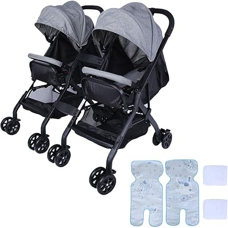detachable double stroller