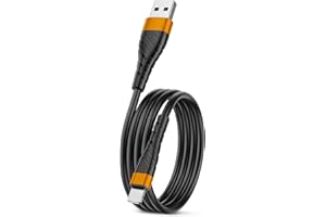 6FT Fast Charging Cord, 1Pack MFi Certified Car Charger Cable (Gold)