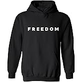 Flash Apparel Freedom Hoodie Sweatshirt Freedom Hoody Sweater Pullover Sweater America USA Patriot Liberty Gift Men Women