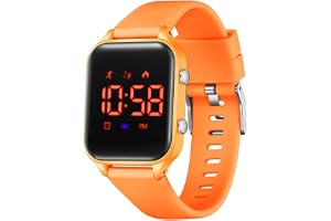 Timever Kids Digital Watches for Boys Girls, Sports Watch with Fitness Tracker, Pedometer, Alarm Clocks, Stopwatch, No App Needed Waterproof Kids Watch, Gift for Teens Student Girls Boys Ages 5-14