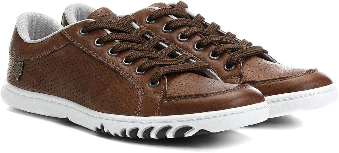 sapatênis couro cavalera guilherme new classic masculino