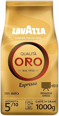 Caffè in Grani per Macchina Espresso Qualità Oro, 1000g