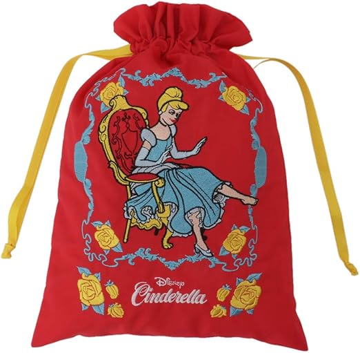 Amazon スモール プラネット ディズニー ノスタルジカ シンデレラ エンブロイダリーバッグ レッド Apds4500n アニメ 萌えグッズ 通販