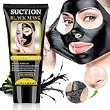 Charcoal Peel Off Mask,Activated Charcoal Face Mask,Blackhead Remover Mask,Black Mask,Purifying Peel-off Mask with Activated Charcoal, Deep Pore Cleanse for Acne