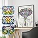 DIY 5D Diamond Painting Kit, Cross Stitch Crystal Embroidery Rhinestones Craft 5D Drilled Resin Diamond Painting by Number Kits (Elephant)