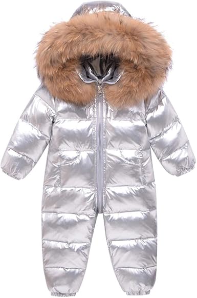 baby girl waterproof snowsuit