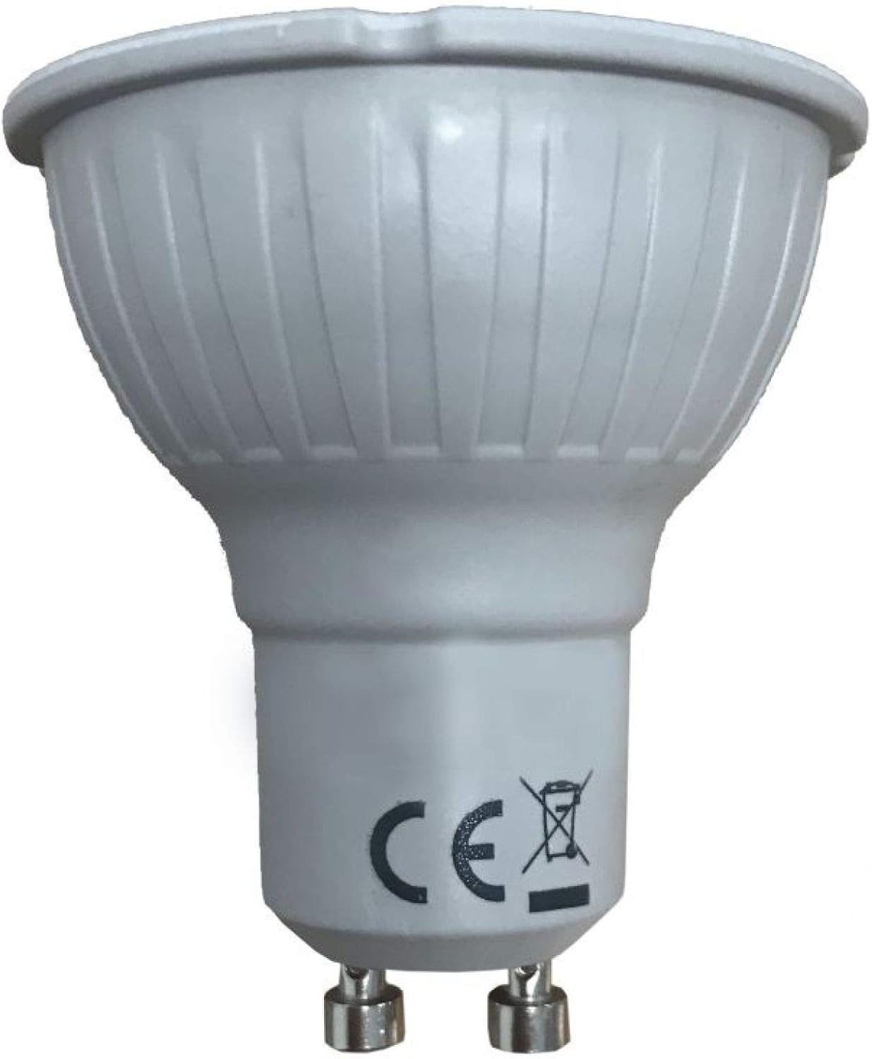 Megaman GU10 Non-Dimmable LED Lamp, 4.2 Watt, 2800K Colour Temperature, Warm White, Warm White 2800k