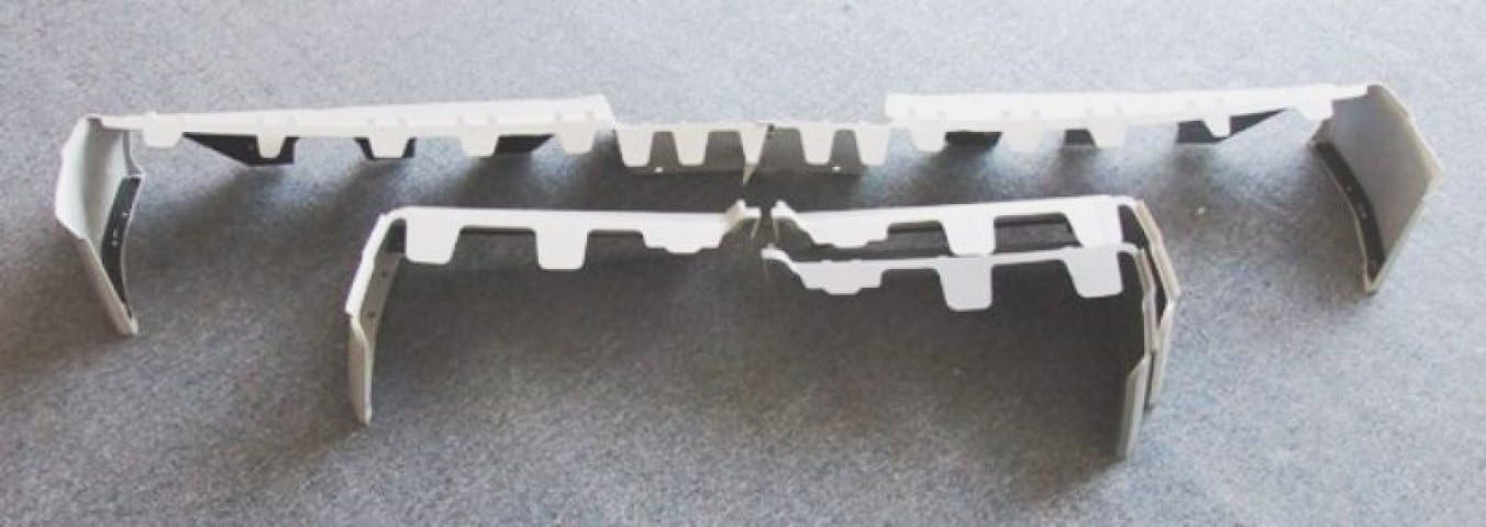 Amazon Com Gbodyparts 84 87 Gm Original Style Grand National Buick Regal Front And Rear Bumper Fillers Automotive