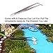 Paxcoo 87 Pcs Miniature Ornaments Kit Set with 1 Pcs Tweezer for DIY Fairy Garden Dollhouse Decor