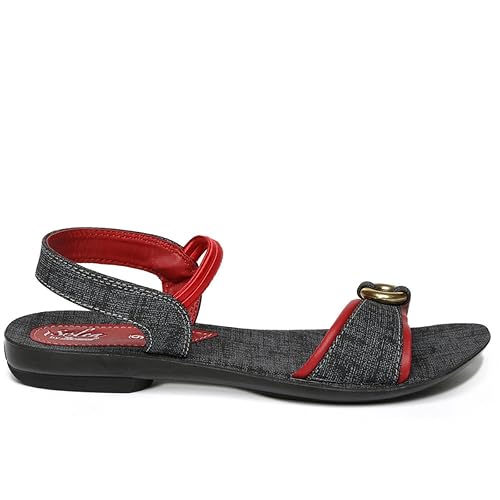 amazon women's red sandals