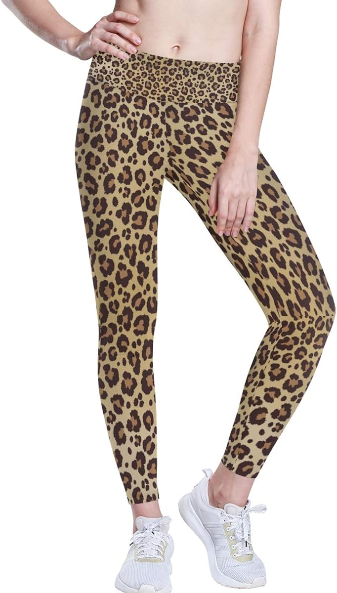 animal print workout leggings