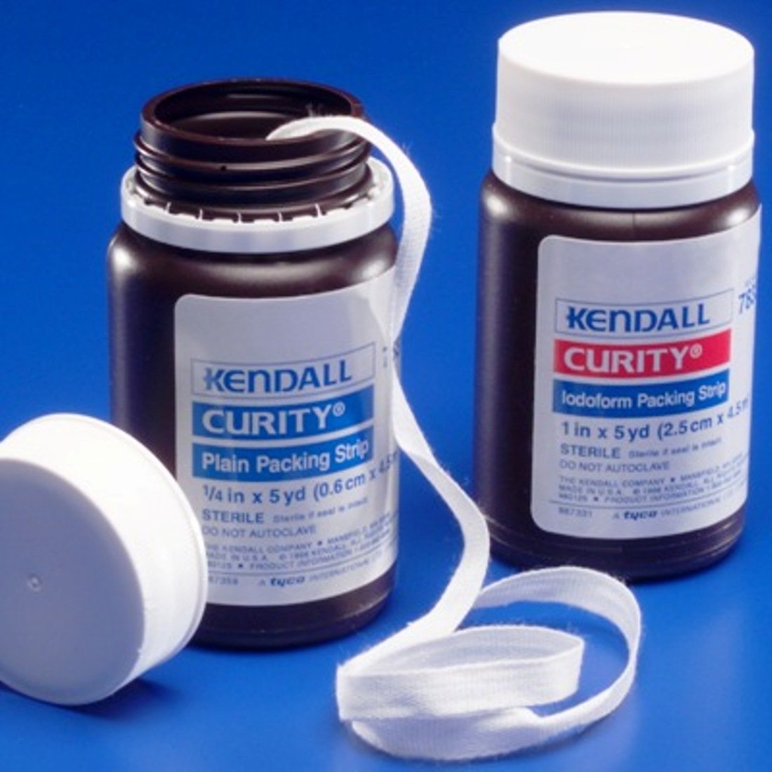 CURITY Packing Plain Gauze Strips, 1/4" X 5 YD Health