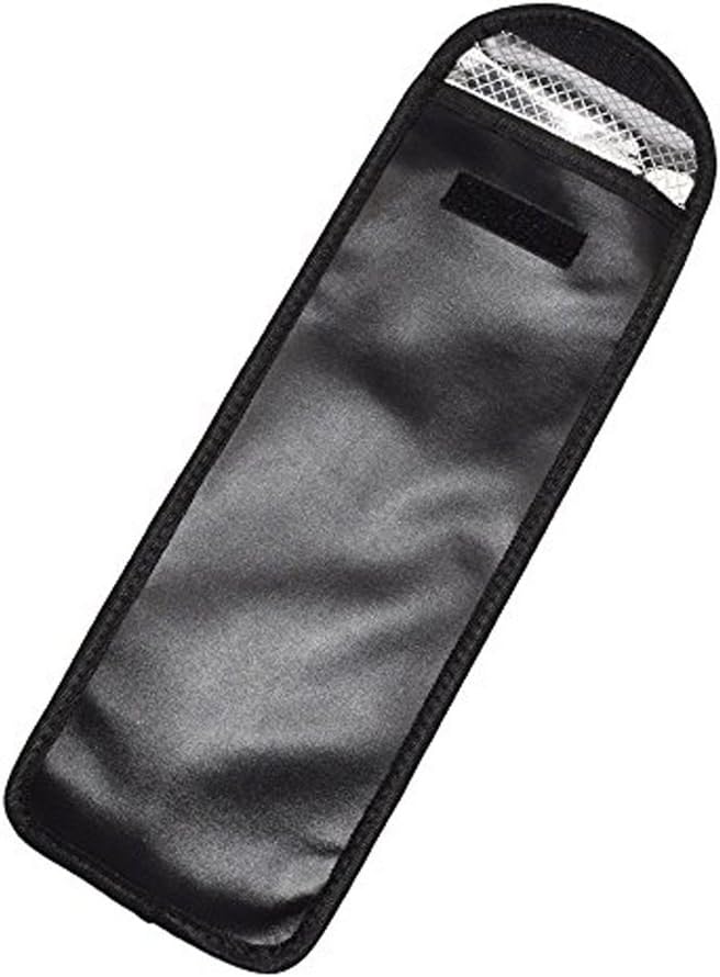 PU Heat Resistant Pouch Case for Straighteners,Flat Iron Curling Storage Cover Combs, Clips Great for Travelling