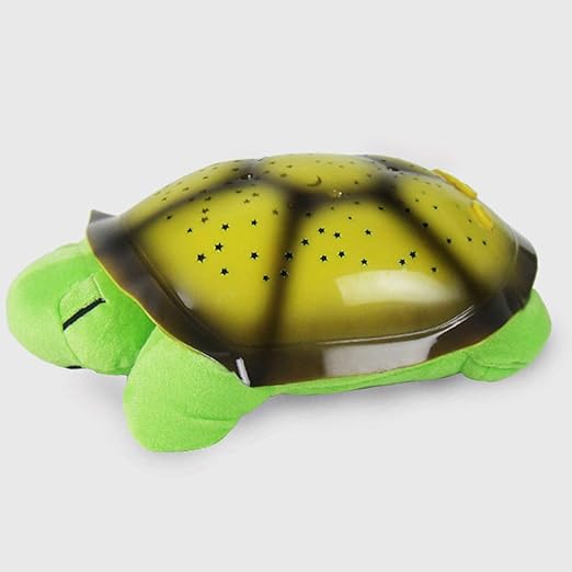Tortue Veilleuse Musicale Pour Projecteur Pour Enfants Recharge De 4 Couleurs Usb Lumieres De La Chanson Pour Chambre De Bebe Pour Lampe De Chambre A Coucher Decor A La Maison Pour Enfants Vert