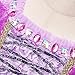 SweetNicole Princess Rapunzel Purple Princess Party Costume Dress with Accessories (6-7)