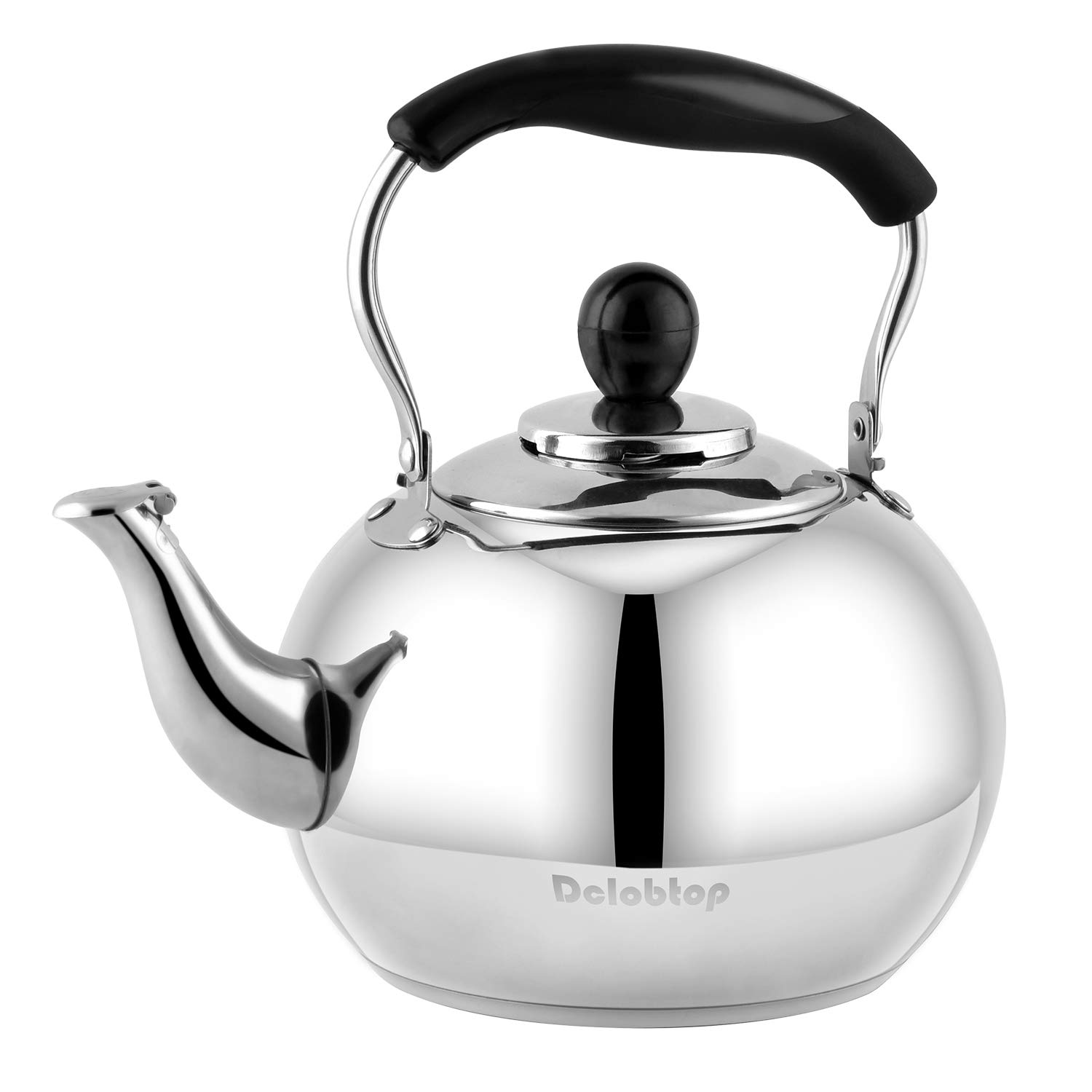 Best Stovetop Stainless Steel 3 Quart Whistling Tea Kettle