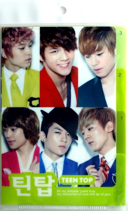 Amazon Teen Top ティーントップ 3ポケットクリアファイル A6サイズ アイドル 芸能人グッズ 通販