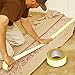2 PACKS Double Sided Carpet Tape,1.88-Inch x 16 Yards, Extra Thick and No Residue of Heavy Duty Tape, by Kovano